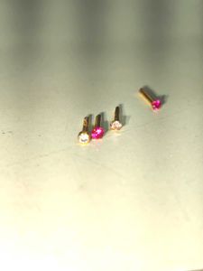 Pure Gold Nose Pin One Piece