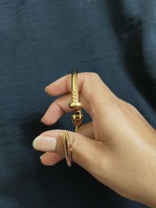 Gold Nail Design Bracelet