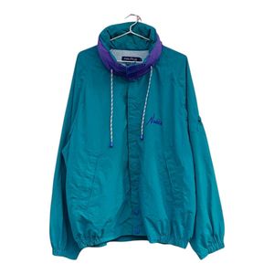 Nautica Teal &amp; Purple Windbreaker Jacket