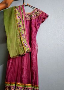 Embroidered Lehenga Choli Set