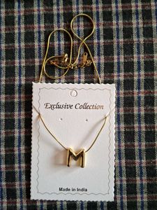 Brand New Gold Plated Necklace Jwellery
