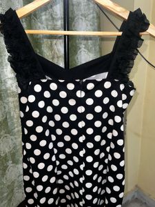 Chic Polka Dot Bodycon Dress