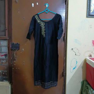 Black Kurta Set with Dupatta