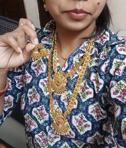 Gold Plated Necklace &amp; Earring Set
