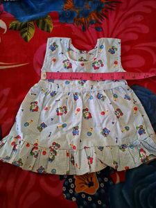 Cute Floral Print Baby Girl Dresses