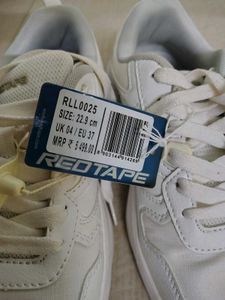 Brand New RedTape White Women's Sneakers - Size 4