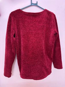 Red Sweater For Winter