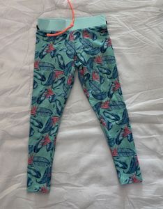 Tropical Print Leggings