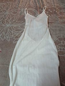 White Slip Dress