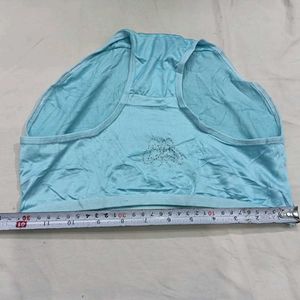 💙 Light Blue Briefs with Butterfly Detail