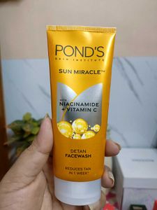 Pond's and mamaearth Facewash