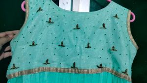 Gown With Salwar Dupatta