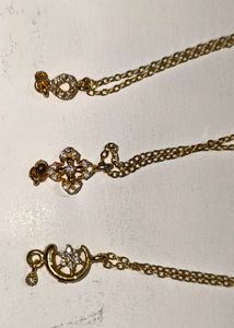 ✨ Combo of 3 Premium Pendant Chains