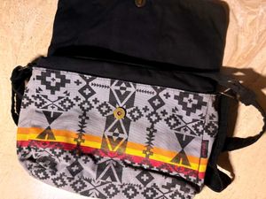 Unique Tribal Print Crossbody Bag