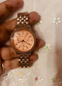 Michael Kors Rose Gold Watch