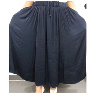 BLUE Flayered Skirt