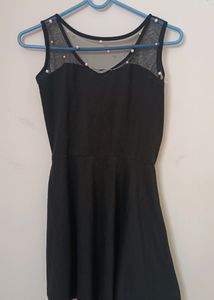 Cute Black Mini Frock