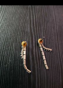 Sparkling Drop Earrings