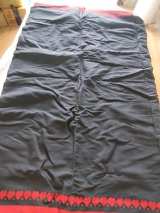 Black And Red Saree (Women's)