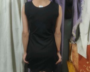 Chic Black Cutout Mini Dress