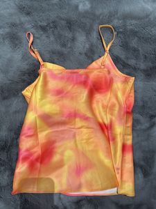 Satin Tie-Dye Cami Top