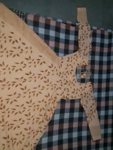 Elegant Peach Ethnic Gown
