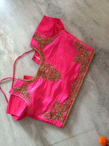 Vibrant Ethnic Lehenga Choli Set 2 blouses