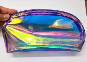 Iridescent Cosmetic Pouch