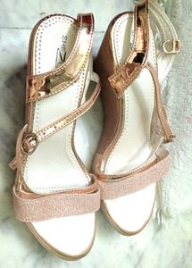 Rose Gold Wedges