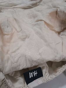 Cream Embroidered Cami Top