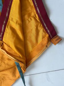 Mustard Red Ethnic Skirt with Dupatta