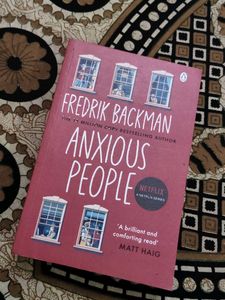 Anxious People by Fredrik Backman Book