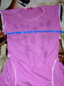 Pink Casual Dress