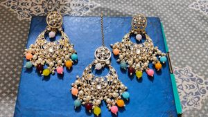 Earring And Mangtika Set