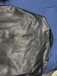 CIDER Black Faux Leather Jacket