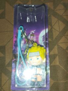 Naruto anime action figure + Keychain