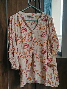 Boho Paisley Print Kurta