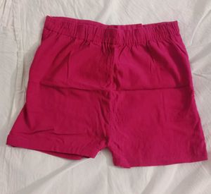 Pink and black Shorts combo offer