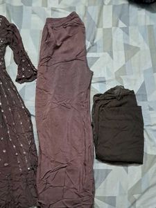 Embellished nyra cut Kurta Set