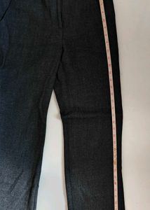 Classic Dark Grey Woolen Pants