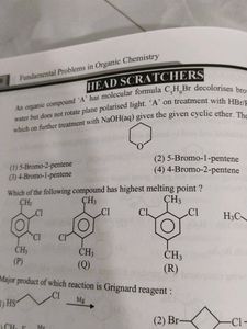 Fundamental Problems in Organic Chemistry