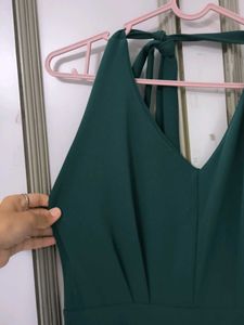Elegant Green Jumpsuit