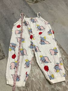 Cute Dumbo Print Pajamas