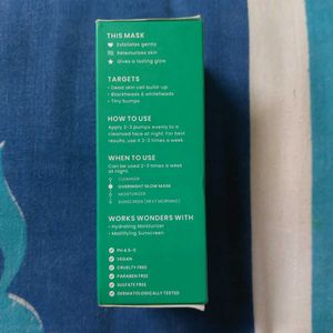 🚨UNUSED : Foxtale The Diva Overnight Glow Mask