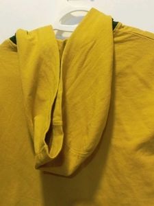 Yellow Chicago Graphic Hoodie