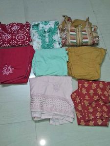 Vibrant Indian Ethnic Wear Bundle of 8