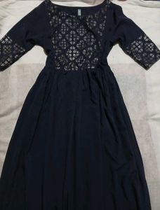Navy Blue maxi dress