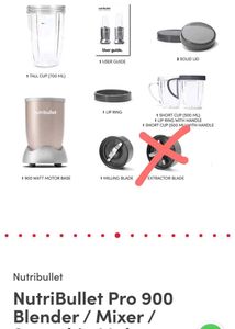 NutriBullet 900 Series Blender. 900W