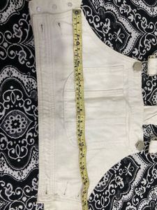 White Denim Dress