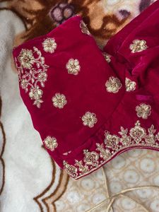 Bridal Lehenga with padded blouse